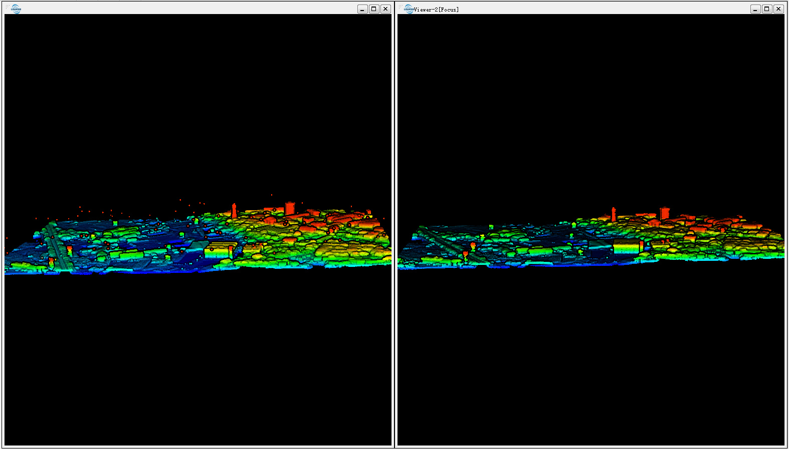Lidar360 Outliers Removal result