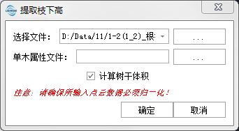 提取枝下高